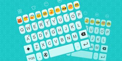 Emoji Keyboard-Lovely Adorable Affiche