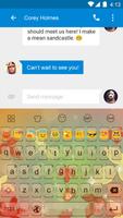 Emoji Keyboard-Autumn captura de pantalla 3