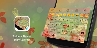 Emoji Keyboard-Autumn Poster