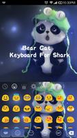 Emoji Keyboard-Bear Cat تصوير الشاشة 2