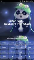 Emoji Keyboard-Bear Cat تصوير الشاشة 3