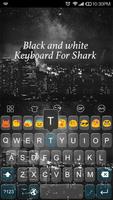 برنامه‌نما Emoji Keyboard-Black And White عکس از صفحه