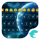 Emoji Keyboard-Blue Ball APK