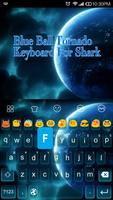 Emoji Keyboard-Blue Ball captura de pantalla 2