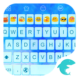 Emoji Keyboard-Blue アイコン