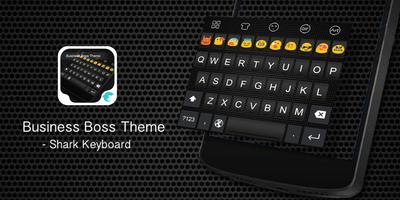 Emoji Keyboard-Business Boss poster