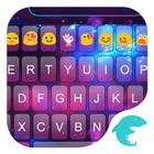 Emoji Keyboard-Color Galaxy icône