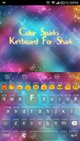 برنامه‌نما Emoji Keyboard-Color Sparks عکس از صفحه