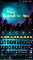 Emoji Keyboard-Moon Light ภาพหน้าจอ 1