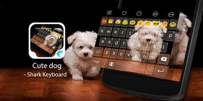Emoji Keyboard-Cute Dog پوسٹر