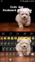 Emoji Keyboard-Cute Dog capture d'écran 1