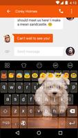 Emoji Keyboard-Cute Dog اسکرین شاٹ 3