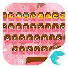 Emoji Keyboard-Cute Pink أيقونة