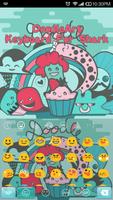 Emoji Keyboard-DoodleArt imagem de tela 2