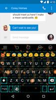 2 Schermata Emoji Keyboard-Electric