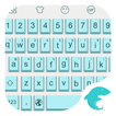 Emoji Keyboard-Blue Emoticon