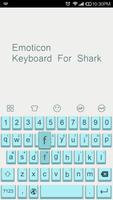 Emoji Keyboard-Blue Emoticon capture d'écran 2