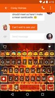 Flame-Emoji Keyboard تصوير الشاشة 3