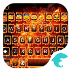 Fire Flower-Emoji Keyboard icône