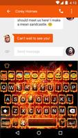 Fire Flower-Emoji Keyboard Ekran Görüntüsü 3