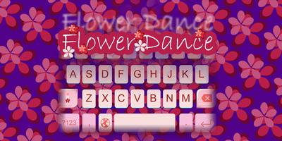 Flower Dance Gif Keyboard पोस्टर