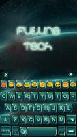 Future Tech Keyboard Emoji syot layar 1
