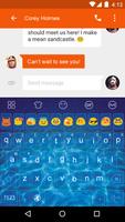 S7 Galaxy Keyboard Emoji Plakat
