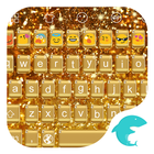Emoji Keyboard-Gold Shine icono