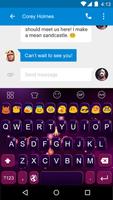 Emoji Keyboad-Glare скриншот 3