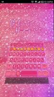 Glitter Heart Keyboard Emoji screenshot 1