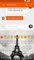 Emoji Keyboard-Gray Paris скриншот 3