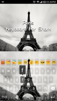 Emoji Keyboard-Gray Paris اسکرین شاٹ 2