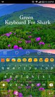 Emoji Keyboard-Green स्क्रीनशॉट 1