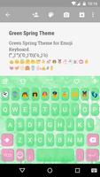 Green Spring Keyboard Emoji Plakat