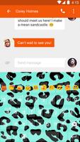 Emoji Keyboard-Leopard скриншот 3