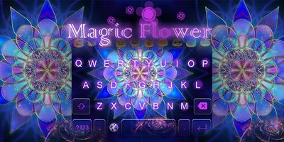 Emoji Keyboard-Magic Flower ポスター