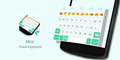 Emoji Keyboard-Mint penulis hantaran