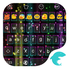 Emoji Keyboard-Neon Night أيقونة