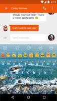 Emoji Keyboard-Ocean ảnh chụp màn hình 3