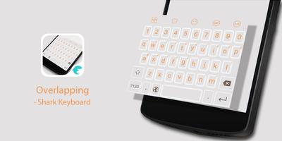 Emoji Keyboard-Overlapping Affiche