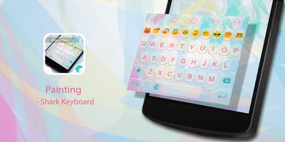 Emoji Keyboard-Painting poster