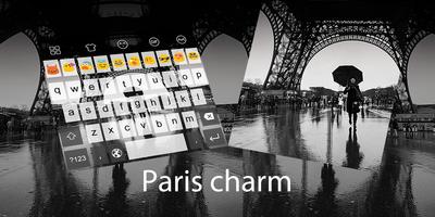 Emoji Keyboard-Paris Charm Cartaz