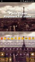 Emoji Keyboard-Paris Glass ảnh chụp màn hình 1