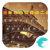 Emoji Keyboard-Paris Twilight icône