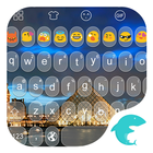 Emoji Keyboard-Paris Photo आइकन