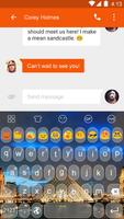 Emoji Keyboard-Paris Photo captura de pantalla 3