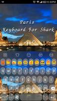 Emoji Keyboard-Paris Photo स्क्रीनशॉट 1