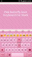 Emoji Keyboard-Pink Knot captura de pantalla 2