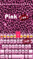 Emoji Keyboard-Pink Girl screenshot 2