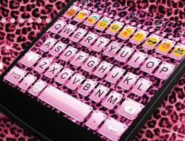 Emoji Keyboard-Pink Girl capture d'écran 3